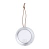 Haut-Parleur Éco-responsable Personnalisé de Qualité à Prix Abordable - Hiwent Matières : bambou Couleurs : argenté objet promot