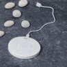 Chargeur Sans Fil Éco-responsable Personnalisé Pas Cher Lukater Matières : ABS Couleurs : blanc impression haute définition