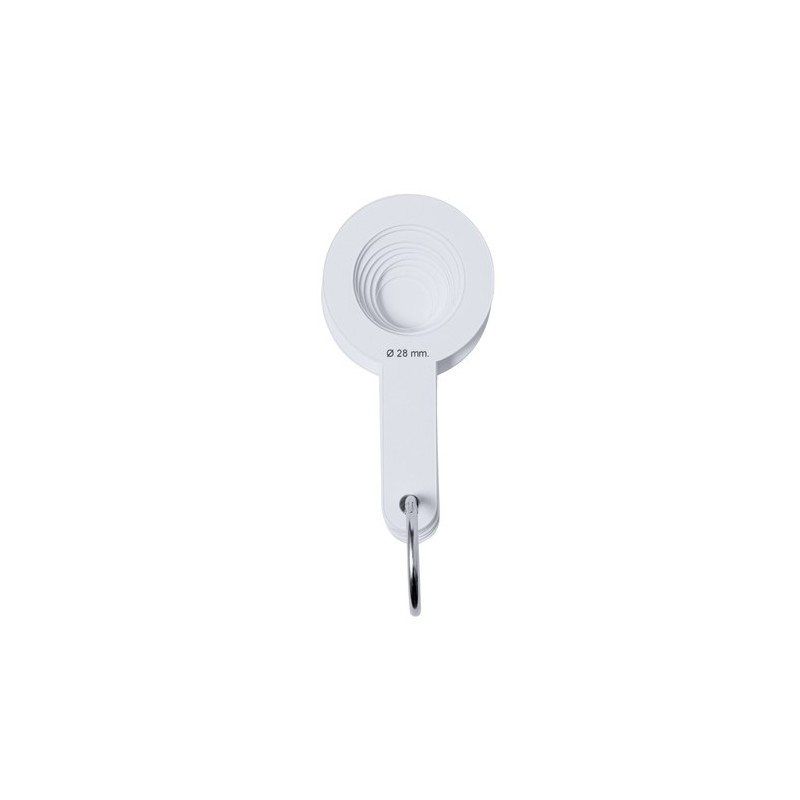 Calibreur Précis Personnalisé pas cher Iswud Matières : polypropylène (PP) Couleurs : blanc