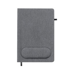 Cahier Éco-responsable et Multifonction de Tapis Souris Staiger Matières : PET recyclé Couleurs : gris