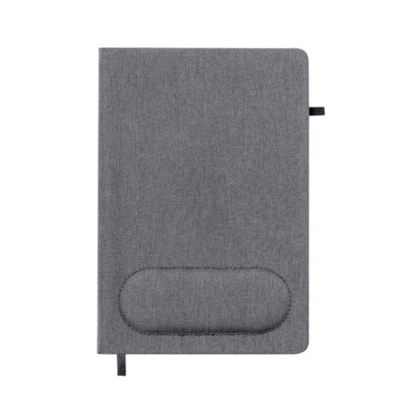 Cahier Éco-responsable et Multifonction de Tapis Souris Staiger Matières : PET recyclé Couleurs : gris