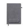 Cahier Éco-responsable et Multifonction de Tapis Souris Staiger Matières : PET recyclé Couleurs : gris