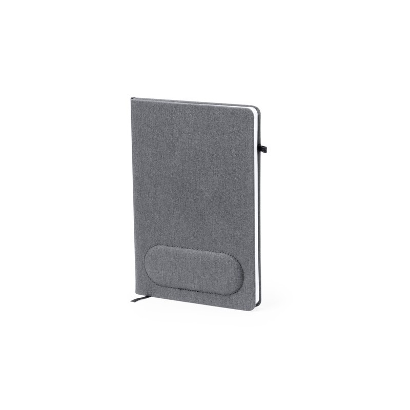 Cahier Éco-responsable et Multifonction de Tapis Souris Staiger Matières : PET recyclé Couleurs : gris cadeau entreprise pas che