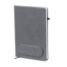 Cahier Éco-responsable et Multifonction de Tapis Souris Staiger Matières : PET recyclé Couleurs : gris cadeau entreprise pas che