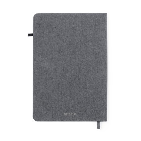 Cahier Éco-responsable et Multifonction de Tapis Souris Staiger Matières : PET recyclé Couleurs : gris goodies publicitaire évén
