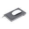 Cahier Éco-responsable et Multifonction de Tapis Souris Staiger Matières : PET recyclé Couleurs : gris impression haute définiti