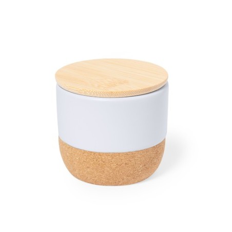 Bougie Personnalisée Aromatique Lin & Vanille - Lavolia