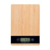 Balance de cuisine  en bambou ABS personnalisée - PRECISE Matières : bambou Couleurs : bois goodies publicitaire événementiel
