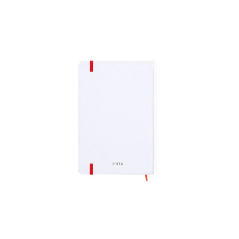 Bloc Notes Éco-responsable et Personnalisable - Sublimation Groly Couleurs : rouge Matières : polyester recyclé personnalisation