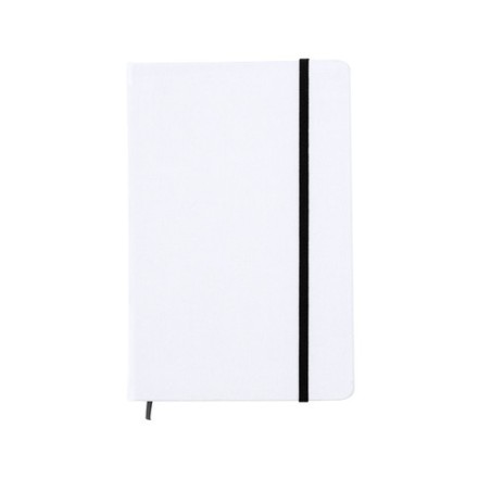 Bloc Notes Éco-responsable et Personnalisable - Sublimation Groly Couleurs : blanc Matières : polyester recyclé cadeau collabora