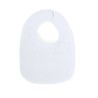 Bavoir Pratique Personnalisé pour Bébé - Ruby Matières : coton Couleurs : blanc