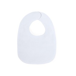 Bavoir Pratique Personnalisé pour Bébé - Ruby Matières : coton Couleurs : blanc 2