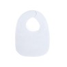 Bavoir Pratique Personnalisé pour Bébé - Ruby Matières : coton Couleurs : blanc personnalisable avec votre logo