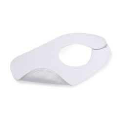 Bavoir Pratique Personnalisé pour Bébé - Ruby Matières : coton Couleurs : blanc cadeau entreprise pas cher