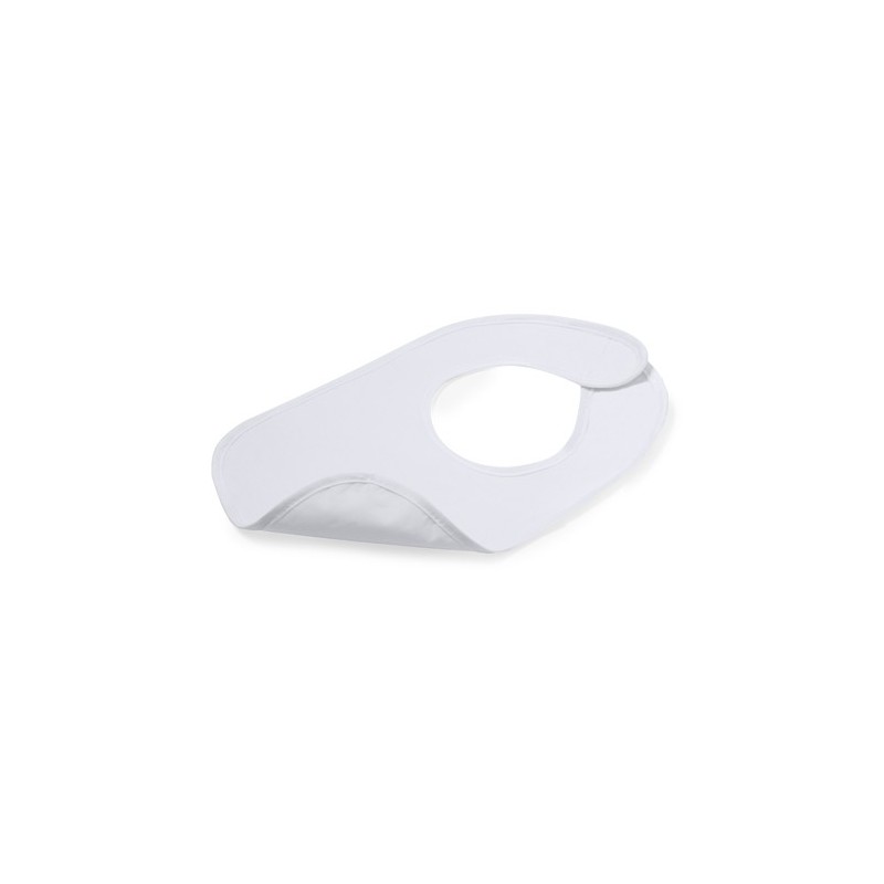 Bavoir Pratique Personnalisé pour Bébé - Ruby Matières : coton Couleurs : blanc cadeau entreprise pas cher