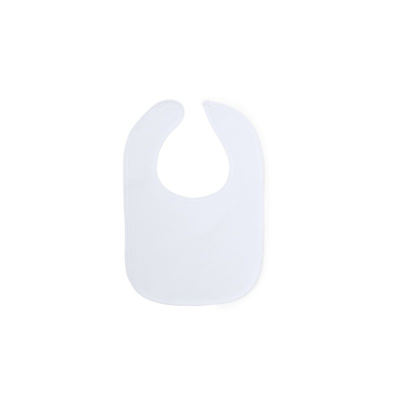 Bavoir Pratique Personnalisé pour Bébé - Ruby Matières : coton Couleurs : blanc goodies publicitaire événementiel