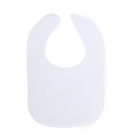 Bavoir Pratique Personnalisé pour Bébé - Ruby Matières : coton Couleurs : blanc goodies publicitaire événementiel