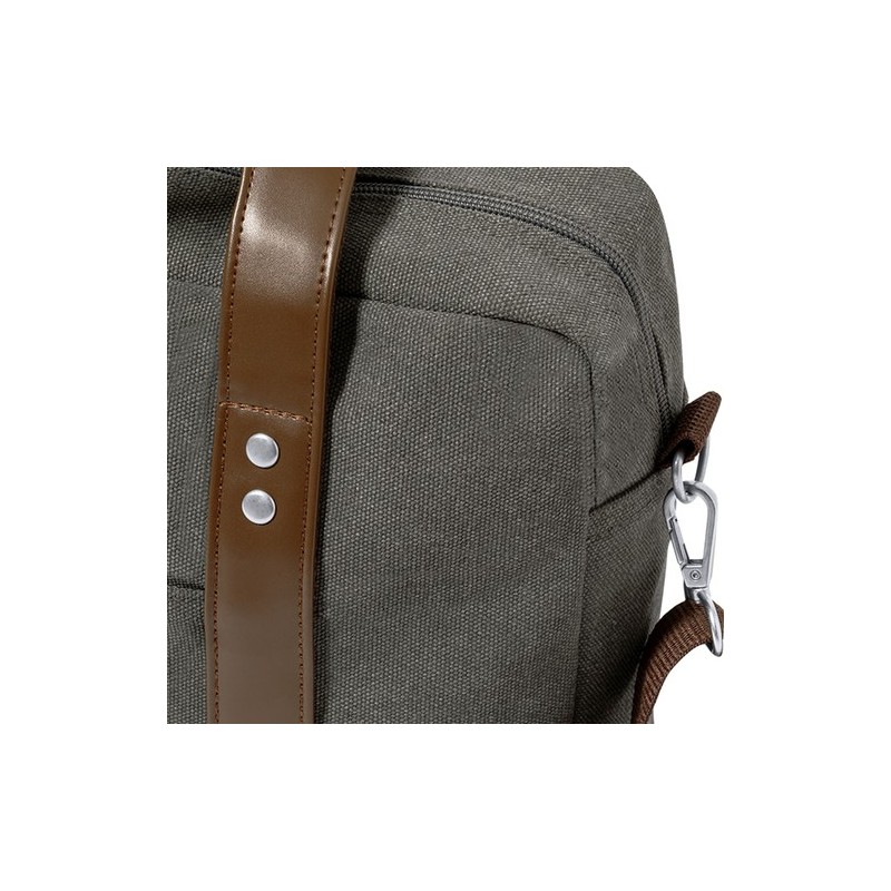 Sacoche d'Entreprise Personnalisée - Porte-Documents Tramez Matières : toile Couleurs : gris livraison express 24h 48h