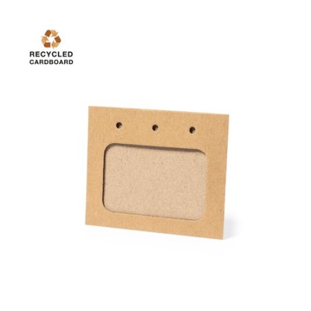 Badge Éco-responsable Personnalisé pour Séminaires - Tures Matières : carton recyclé