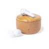 Écouteurs Bluetooth® s Grigal avec élégance et performance Matières : bambou marquage laser ultra précis