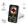 Power Bank Éco-responsable Personnalisé Bramson - Accessoire High Tech à Port USB Couleurs : blanc personnalisable avec votre lo