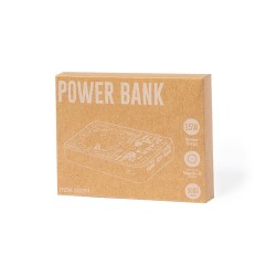 Power Bank Éco-responsable Personnalisé Bramson - Accessoire High Tech à Port USB Couleurs : blanc livraison express 24h 48h