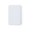 Power Bank Éco-responsable Personnalisé Bramson - Accessoire High Tech à Port USB Couleurs : blanc accessoire événementiel uniqu