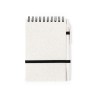 Cahier Éco-responsable Pratique Personnalisé pas cher - Fanny Matières : polypropylène (PP) Couleurs : naturel