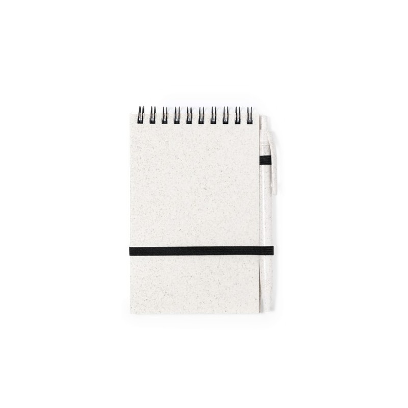 Cahier Éco-responsable Pratique Personnalisé pas cher - Fanny Matières : polypropylène (PP) Couleurs : naturel livraison express
