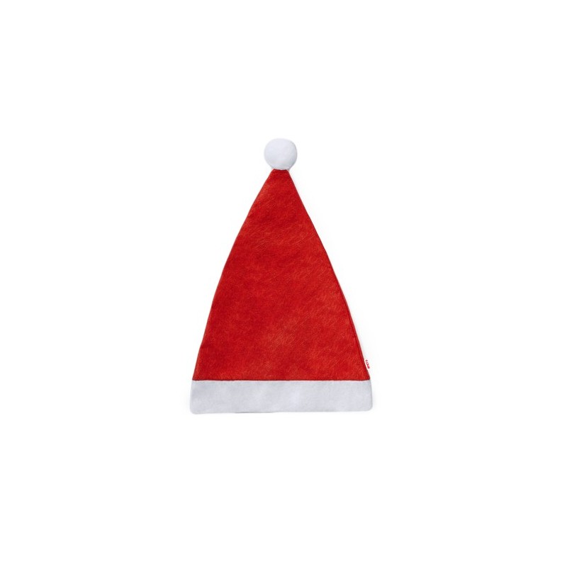 Bonnet Éco-responsable Personnalisé de Noël Papa Noël Coyfel pas cher Couleurs : rouge Matières : polyester recyclé