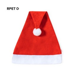 Bonnet Éco-responsable Personnalisé de Noël Papa Noël Coyfel pas cher Couleurs : rouge Matières : polyester recyclé 2