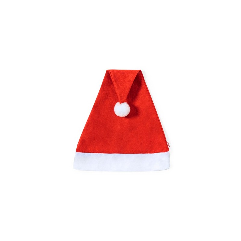 Bonnet Éco-responsable Personnalisé de Noël Papa Noël Coyfel pas cher Couleurs : rouge Matières : polyester recyclé goodies publ