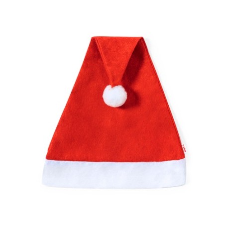 Bonnet Éco-responsable Personnalisé de Noël Papa Noël Coyfel pas cher Couleurs : rouge Matières : polyester recyclé goodies publ