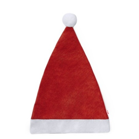 Bonnet Éco-responsable Personnalisé de Noël Papa Noël Coyfel pas cher Couleurs : rouge Matières : polyester recyclé impression h