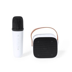 Haut-Parleur Karaoke Personnalisé Pratique Sophie Couleurs : blanc