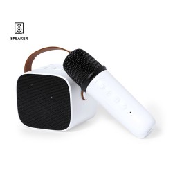 Haut-Parleur Karaoke Personnalisé Pratique Sophie Couleurs : blanc 2