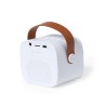 Haut-Parleur Karaoke Personnalisé Pratique Sophie Couleurs : blanc objet promotionnel éco-responsable