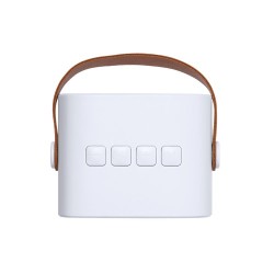 Haut-Parleur Karaoke Personnalisé Pratique Sophie Couleurs : blanc accessoire événementiel unique