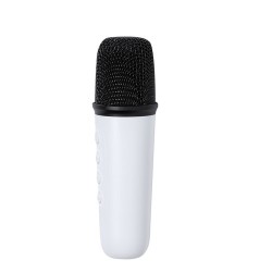 Haut-Parleur Karaoke Personnalisé Pratique Sophie Couleurs : blanc goodies entreprise design