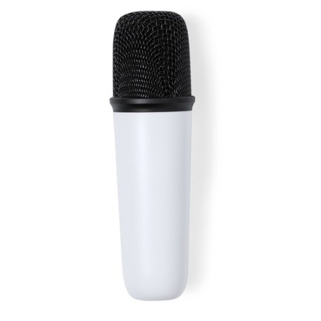 Haut-Parleur Karaoke Personnalisé Pratique Sophie Couleurs : blanc impression logo haute qualité