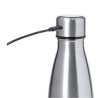Bouteille Isotherme Personnalisée 500ml Économique - Chuck Matières : acier inoxydable Couleurs : argenté marquage laser ultra p