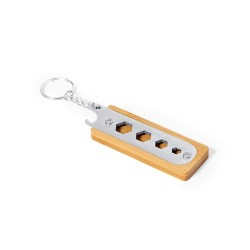 Porte-Clés Multi Outils Pratique Personnalisé pas cher Balmy Matières : bambou livraison express 24h 48h