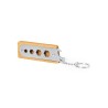 Porte-Clés Multi Outils Pratique Personnalisé pas cher Balmy Matières : bambou objet promotionnel éco-responsable