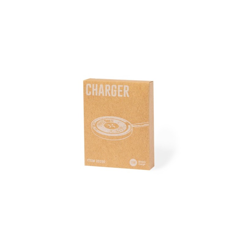 Chargeur Sans Fil Épuré Personnalisé Andrew Couleurs : blanc livraison express 24h 48h