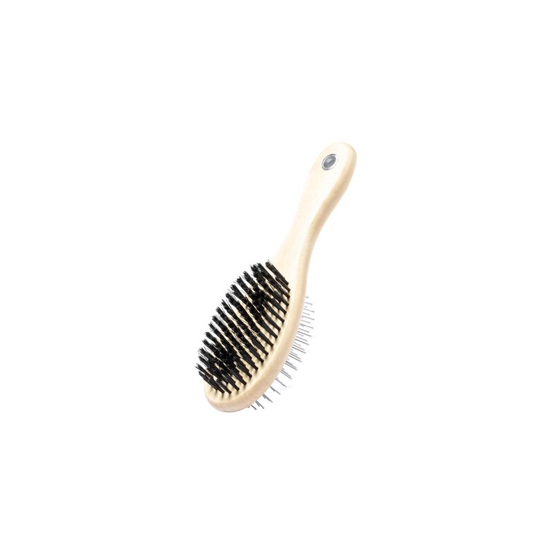 Brosse Personnalisée Confort et Efficacité pour Animaux de Compagnie Brolin Matières : bois goodies publicitaire événementiel