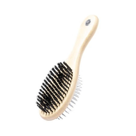 Brosse Personnalisée Confort et Efficacité pour Animaux de Compagnie Brolin Matières : bois goodies publicitaire événementiel