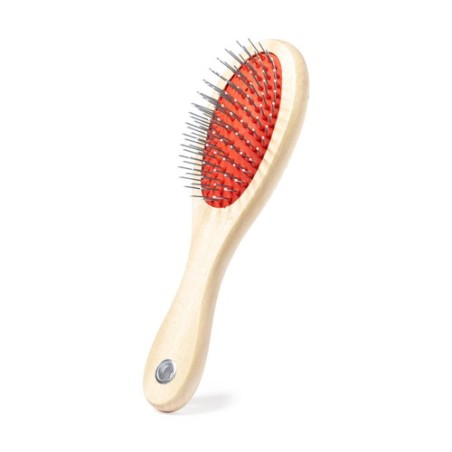 Brosse Personnalisée Confort et Efficacité pour Animaux de Compagnie Brolin Matières : bois impression haute définition