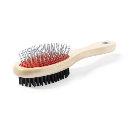 Brosse Personnalisée Confort et Efficacité pour Animaux de Compagnie Brolin Matières : bois marquage laser ultra précis