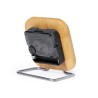 Horloge Personnalisée Éco-responsable en Bambou - Eciko Matières : bambou goodies publicitaire événementiel