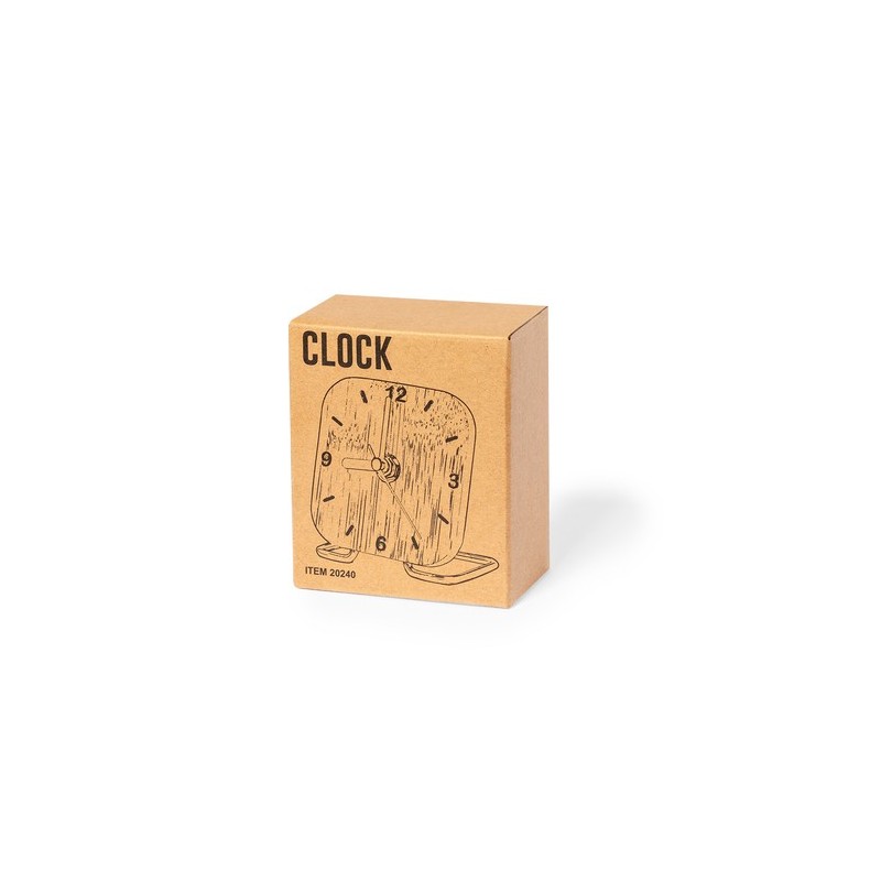 Horloge Personnalisée Éco-responsable en Bambou - Eciko Matières : bambou impression haute définition